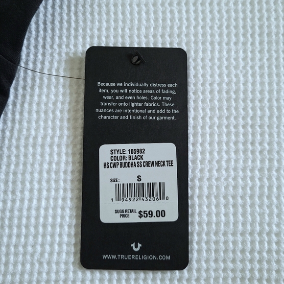 True Religion🙏 Black🖤 Graphic Logo Tee👕 - NWT - Picture 11 of 11